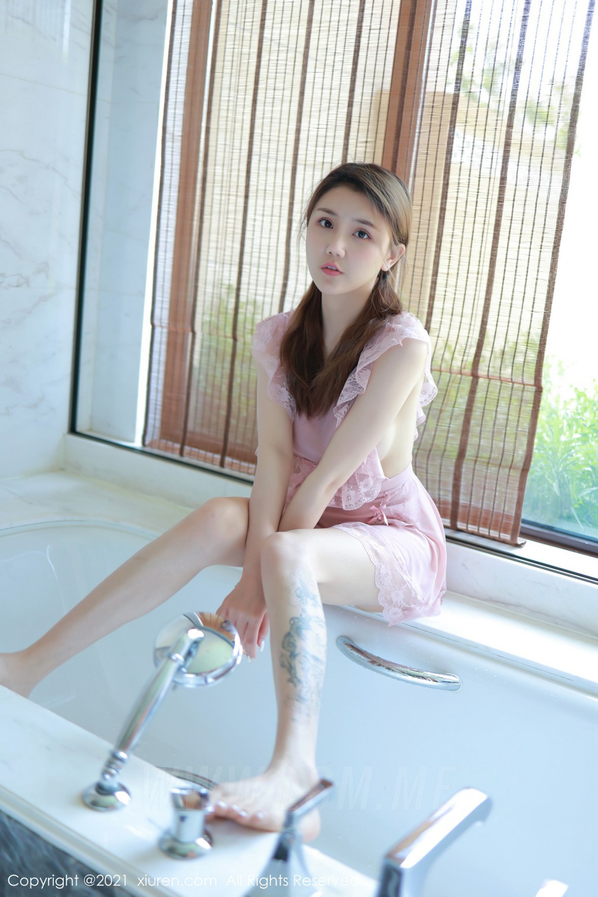 [XiuRen 秀人 No.3611][粉色女仆浴室主题][夏西CiCi]高品质私房照片个人分享